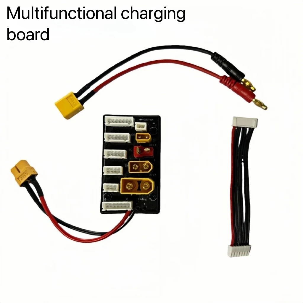 2S-6S lithium battery model airplane multifunctional balance and charging board expansion board B6 charger T plug XT60 XT30