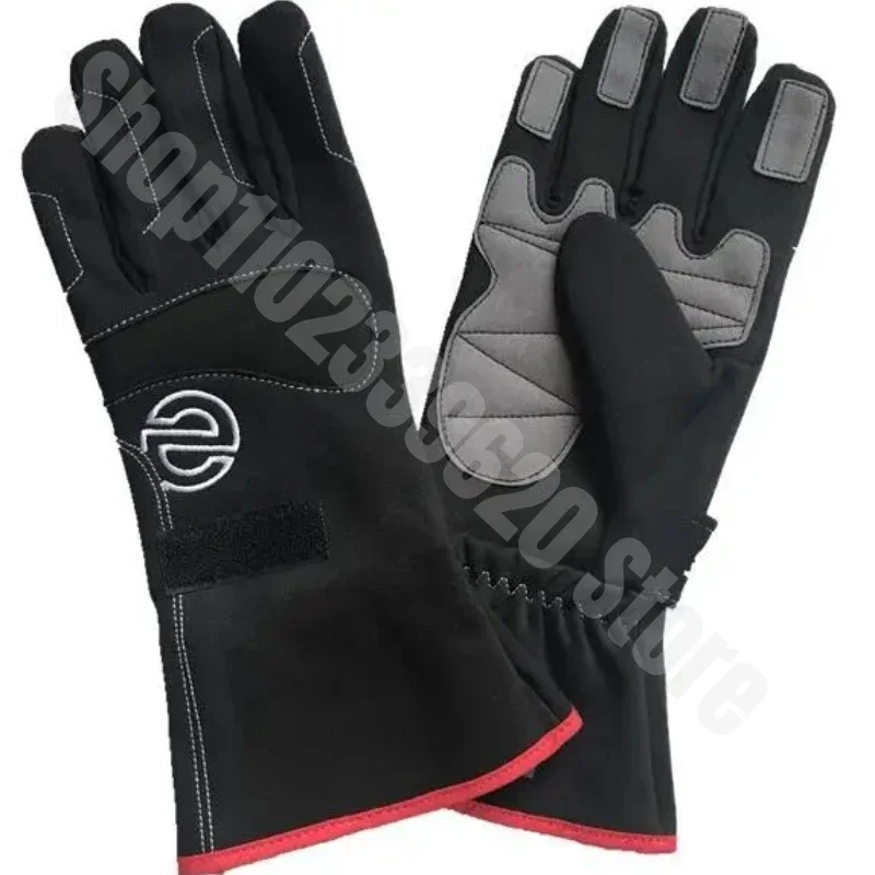 Breathable and Waterproof Kart Racing Gloves Anti Slip ATV Gloves All Finger Touchscreen F1 AUTO Gloves  Wear Resistant