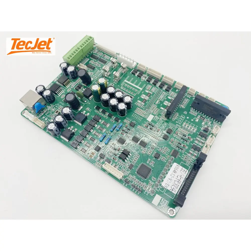 Cabeça dupla Mainboard para máquina de impressão TecJet Inkjet Printer Spare Parts, DX5, DX7