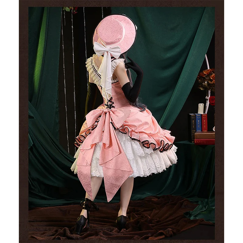 Ciel Phantomhive Coplay Loita Victoria Pink Dress Costume Clothing Role  Play Costume Halloween Uniform - AliExpress 200000532