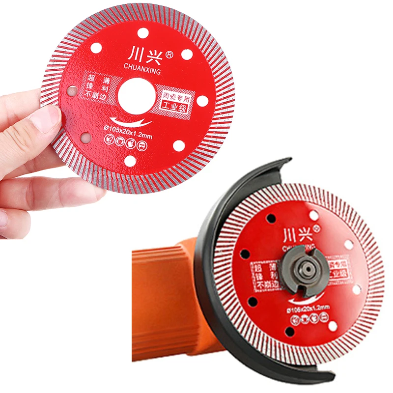 Stone Porcelain Tile Ceramic Dry Wet Cutting Saw Blade Diamond Cutting Disc Ultra-fine Corrugated Tile Cutting Discs Master