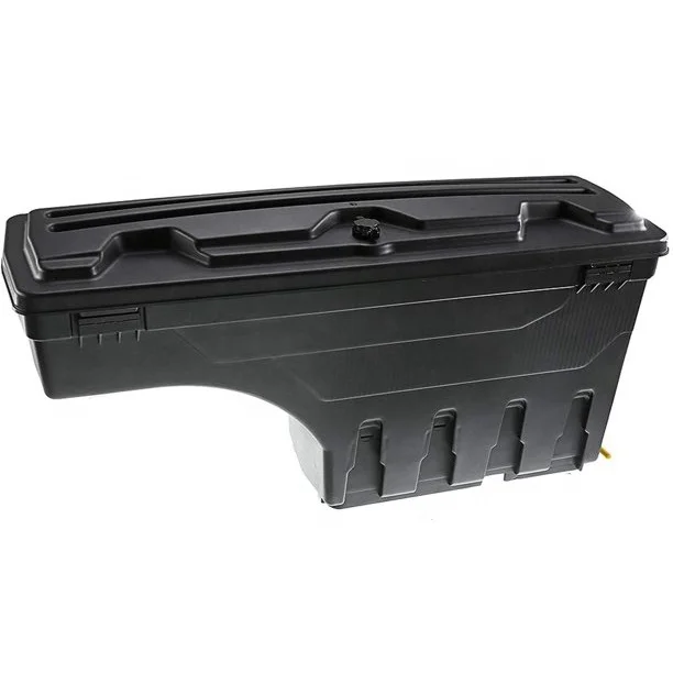 Truck Bed Storage Box Tool Box Compatible with Tacoma 2005-2019 Lockable Case