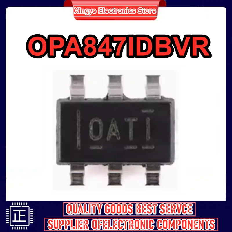 

5 шт. OPA847IDBVR OPA847IDBV OPA847 (OATI OAT1) чипсет SOT23-6