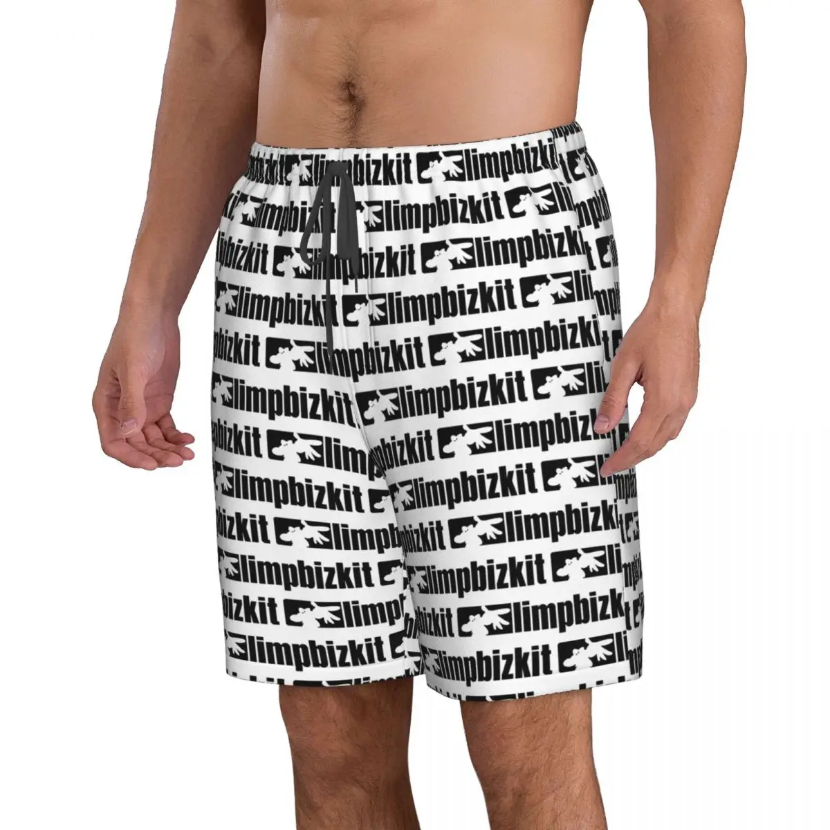 Limp Bizkit Trunks Beach Board Shorts Casual Quick Dry Swim Summer Men Pants