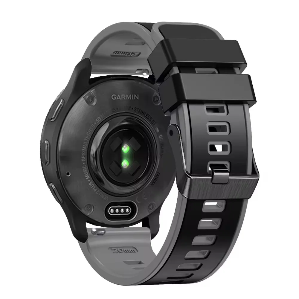 22mm Silicone Strap For Honor Watch 4 Pro/GS 3/GS 3i/GS Pro / Magic Watch 2 46mm Smartwatch Replacement Band Bracelet Watchband