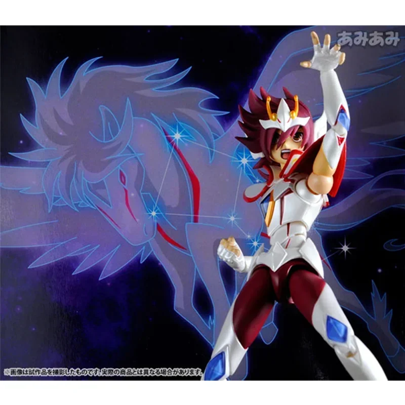

In Stock Original Bandai S.H. Figuarts SHF Pegasus Kouga From Saint Seiya Omega Anime Action Figures Model Collection Toys Gifts