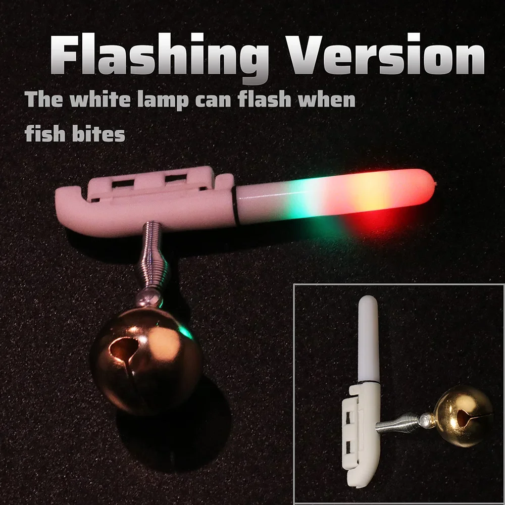Fisch Biss Alarm Glocke Licht USB Ladegerät CR425 3,6 V Batterie Sensor Lampe Alarm Nacht Tool Kit Pesca Stange leuchtende Tackle Flash LED – Detail 6