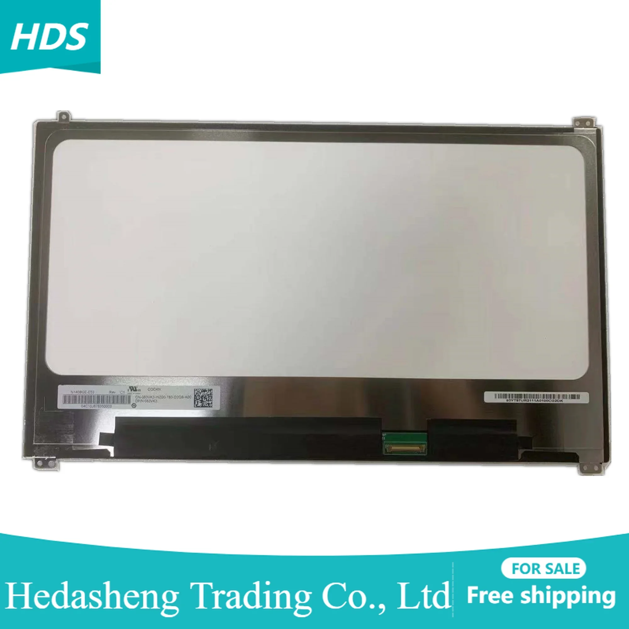 N140BGE-E53 fit NT140WHM-N42 LP140WHU-TPN1 14.0Inch 1366x768 Display Panel LCD Screen LED