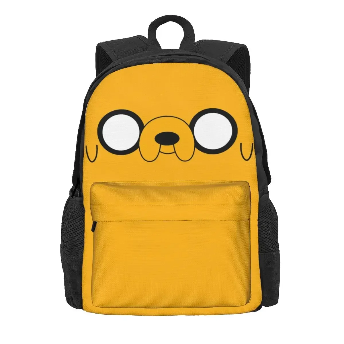 

Adventure Time Jake's Eyes Backpacks Boys Girls Bookbag Children School Bags Cartoon Laptop Rucksack Shoulder Bag Large Capacity