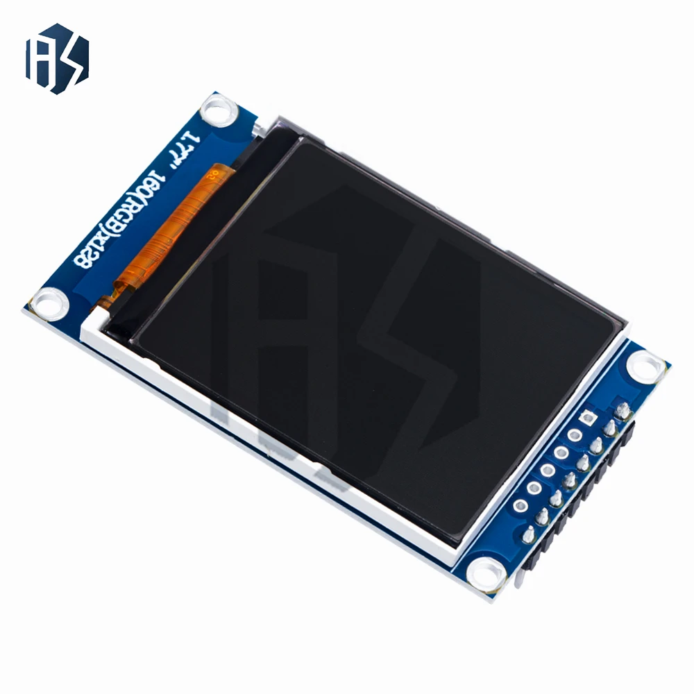 ‌ Módulo de exibição LCD TFT ST7735S de 1,77 polegadas, resolução 128x160, interface SPI, tela colorida para wearable/dispositivos médicos