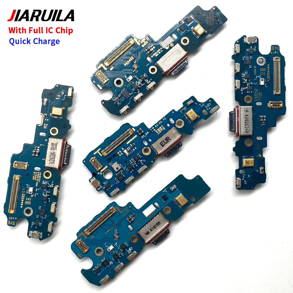 USB Micro Charge Port Jack Connector Charging Board Flex For Samsung Z Fold 3 5G 4 5 6 7 F926B F926U F936B F936U F946B F946U
