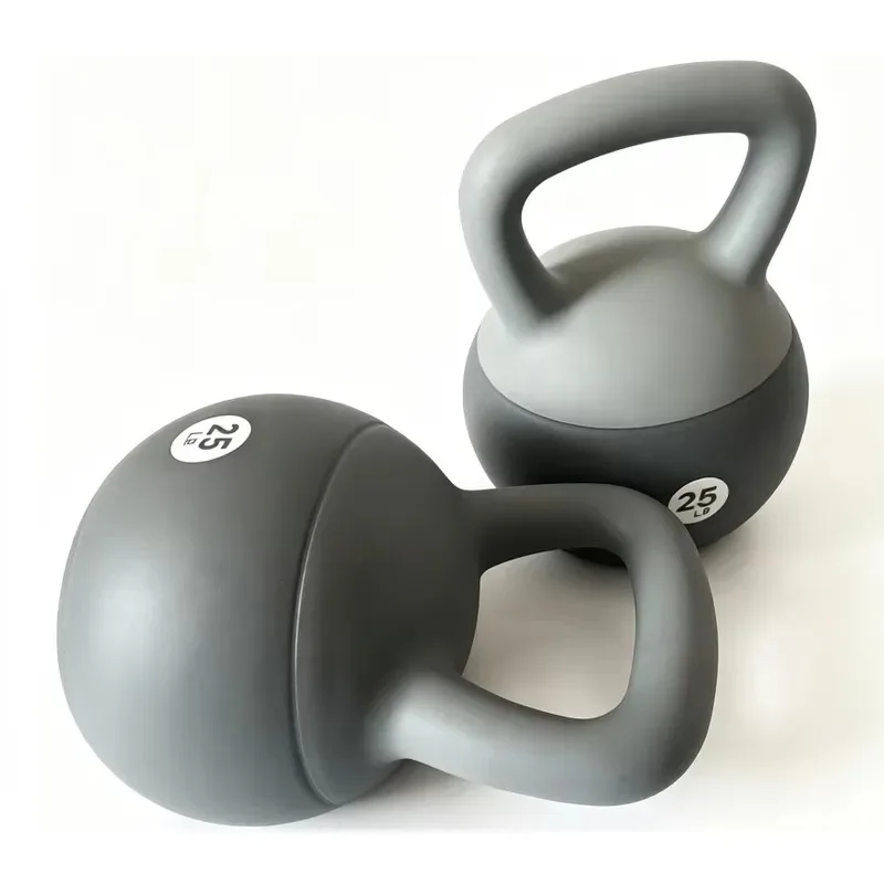 New Design 10kg Soft Durable Pot Shaped Dumbbell PE Material for Fitness Strength Training