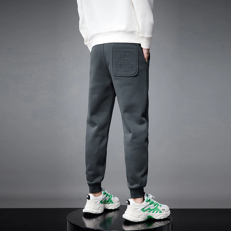 

Loose Casual Pants for Men Spring Autumn New Style Harlan Cuffed Heavyweight Sweatpants Workwear Loose Fit Sport Trousers