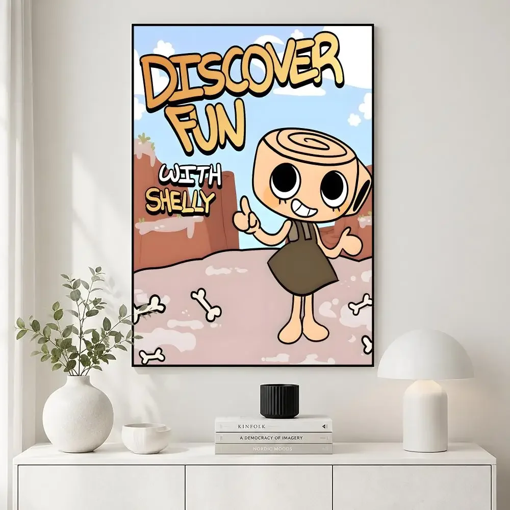 Game Dandy World Poster Hochwertige Wandkunst-Poster, geeignet für Heimbüros, Schlafzimmer und Wohnzimmer. – Detail 18