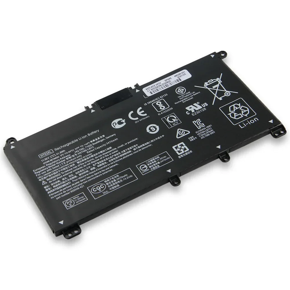 HT03XL HSTNN-LB8M لبطارية الكمبيوتر المحمول HP Star 15 Series TPN-Q210 14-CE0027TX 14-CE0028TX #6