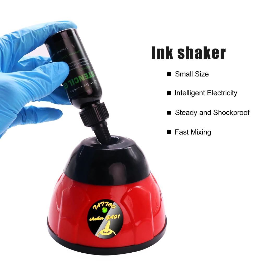 

Electric Tattoo Ink Pigment Mixer Stirrer Nail Polish Liquid Bottle Shaker 360 Degree Rotaring Ink Shaking Tattoo Accessories