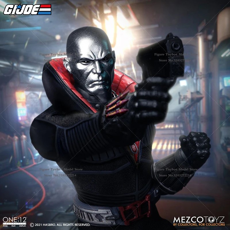 Mezco 1/12 Scale Destro Male Action Figure Anime Movie Gijoe Villain Simulation Delicate 6