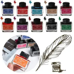 Carbon-free Ink For Fountain Pen 15ml Non-carbon Ink Fountain Pens Stationery Pen Ink Bottle Printer Chemical Ink