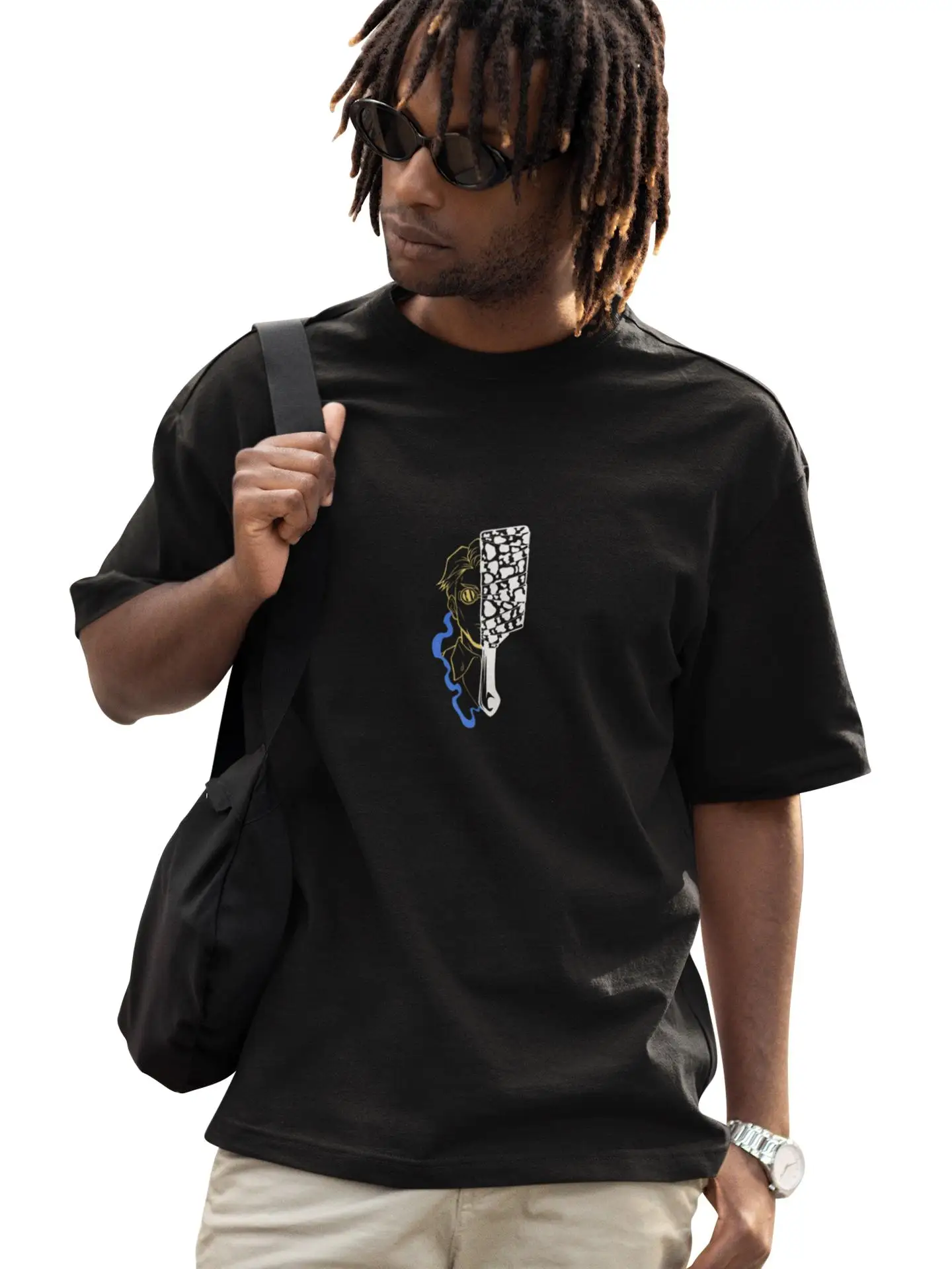 SORCERER IV Unisex Vintage Anime  T-Shirt, Japanese Manga Graphic Anime Tee