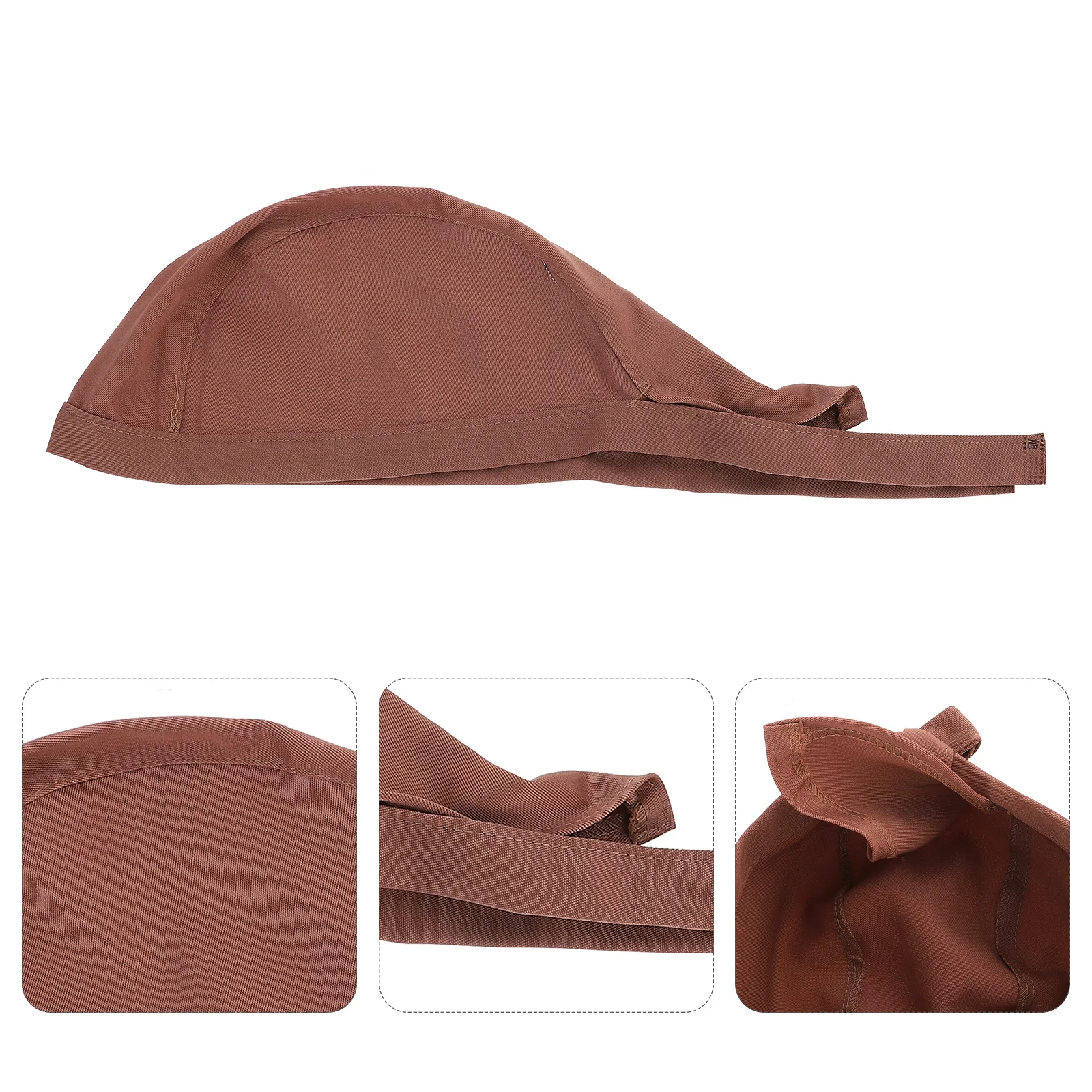 2 Stück Kochmützen, Einheitsgröße, passend für die meisten, einfach anzuziehen, langlebige Kochmütze für Restaurants, Hotels, Chef-Turban