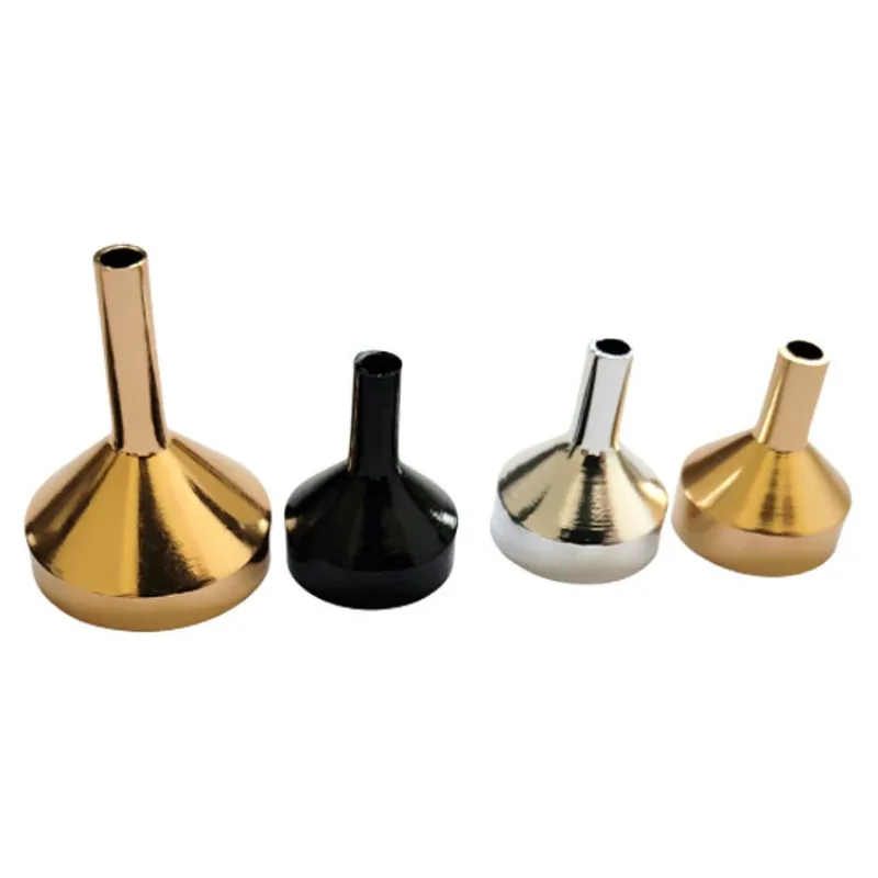 

Mini Aluminum Funnels for Filling Small Bottles Transferring Liquid Refill Perfume Oil Essential Dispensing Tool