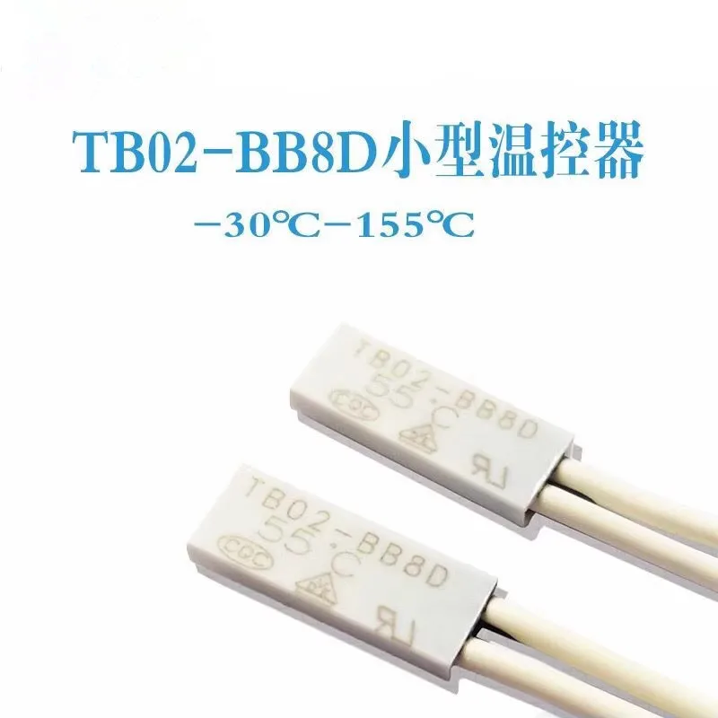 Micro interruptor do controle da temperatura, protetor térmico, controle de temperatura, volume pequeno, TB02-BB8D, KA8D, KSD9700, TB05