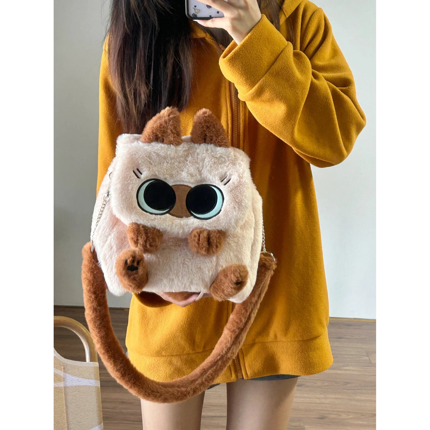 Super soft Kawaii Cartoon Stuffed Animal Dolls Custom Plush Toys Anime Figure Backpack for Kids