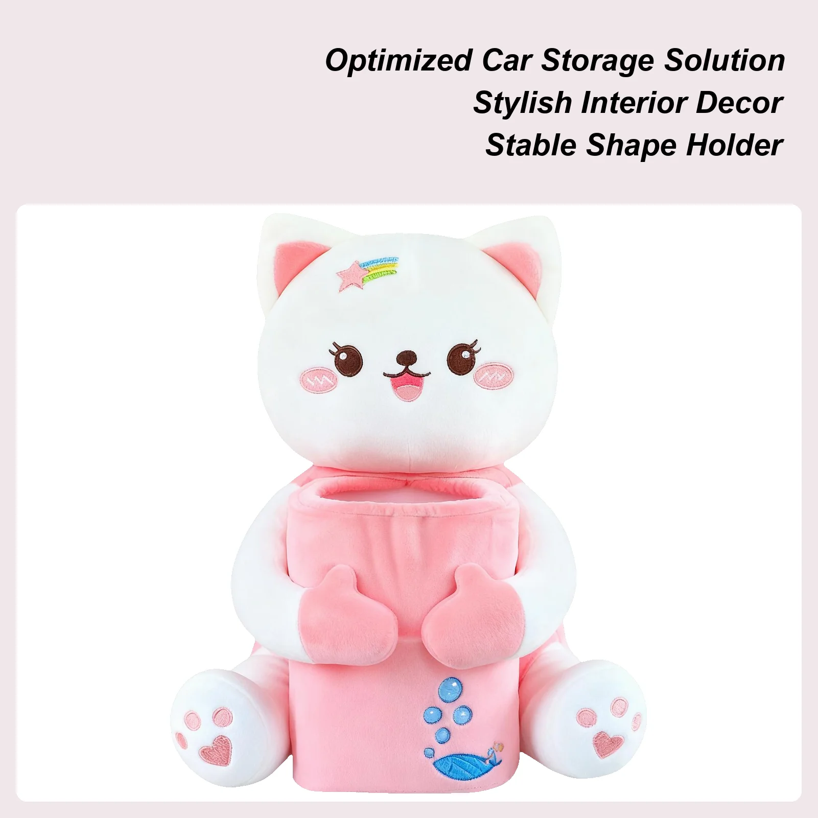 

Коробка для салфеток для автомобиля 2 в 1, милый мультяшный автомобильный подлокотник, мусорный бак, держатель для салфеток для центральной консоли, грузовика, внедорожника, седана, авто, интерьер