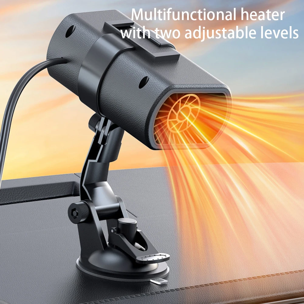 12V 150W Car Heater Demister Universal Frost Snow Mist Removal Machine Adjustable Portable Car Heater for Vehicles