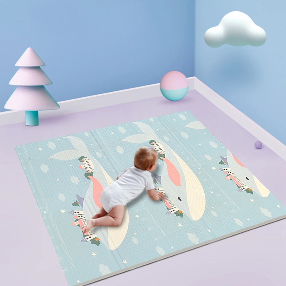 Foldable Baby Play Mat XPE Crawling Mat Puzzle Children\'s Mat Baby Waterproof Folding Blanket Educational Toys For Children