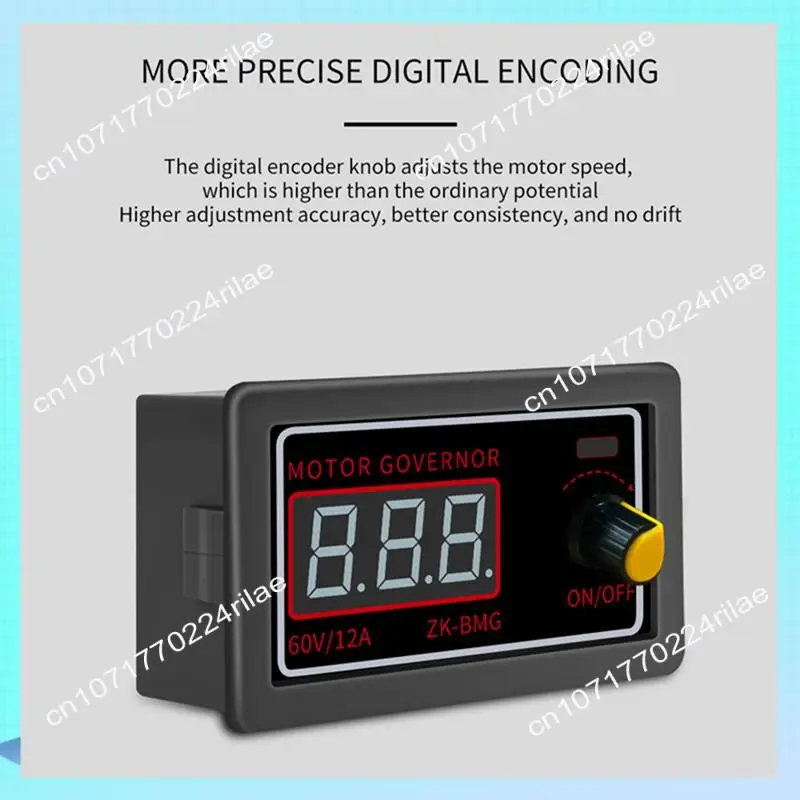 A17Z PWM DC Motor Speed Controller DC Motor Speed Controller With Display Motor Controller 9-60V/12A /500W
