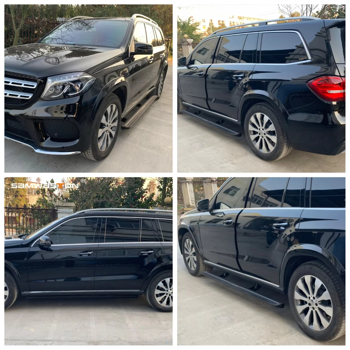 

STLF Automatic Electric Power Side Step Running Board For Mercedess-Benzs GLS 450 GClass 2017-2019