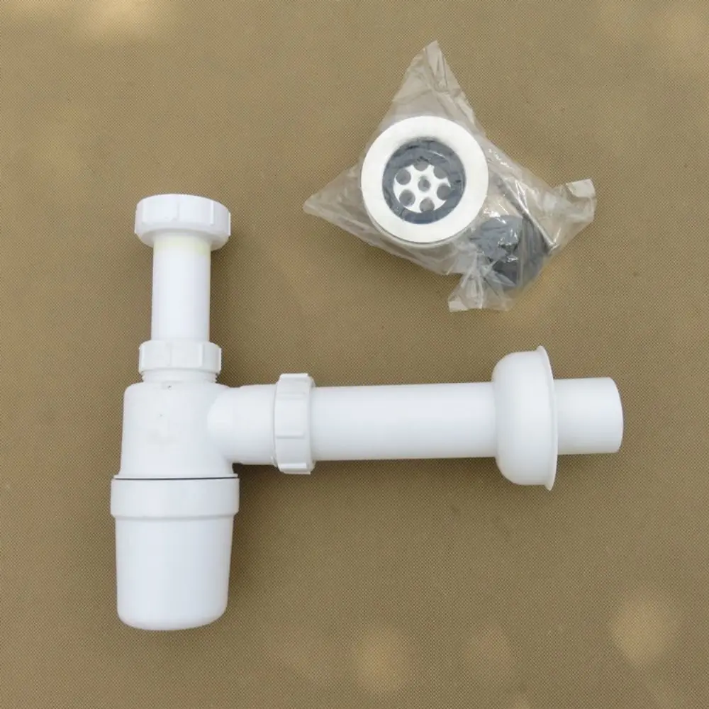 tubo-de-drenagem-de-parede-branco-pias-padrao-plastico-flexivel-prevencao-de-odores-abertura-sifao-ajustavel