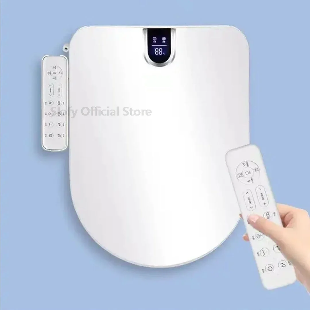 Intelligent Electric U-shape Smart Toilet Seat Toilet Cover Multifunctional Heating And Flushing Bidet Cover For Hotel Household