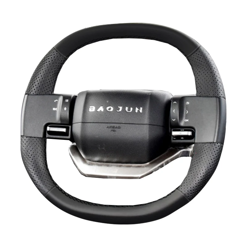 

Рукоделие шитья, оболочка для Baojun Kiwi EV EV300 2021 2022 2023, оплетка на руль, держатель, протектор