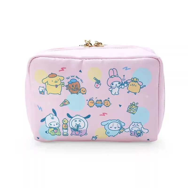 

Hello Kittys Cosmetic Bag Makeup Bag Cartoon Cute Large Capacity Portable Storage Bag Kawaii Cartoon Bags for Woman