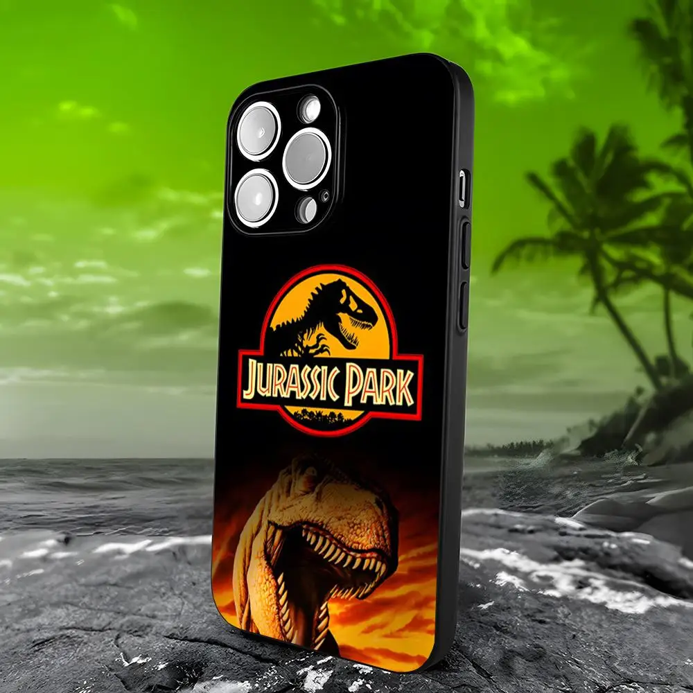 J-Jurassic Park Dinosaur World Phone Case Potdemiel For IPhone 15 16 13 Pro Max 14 12 11 Xr X Xs 8 7 Plus Luxury Back Cover