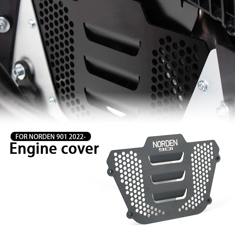 

For Husqvarna Norden 901 Norden901 2022-2023 Aluminium Motorcycle Accessories Engine Guard Cover Protector Crap Flap Protector