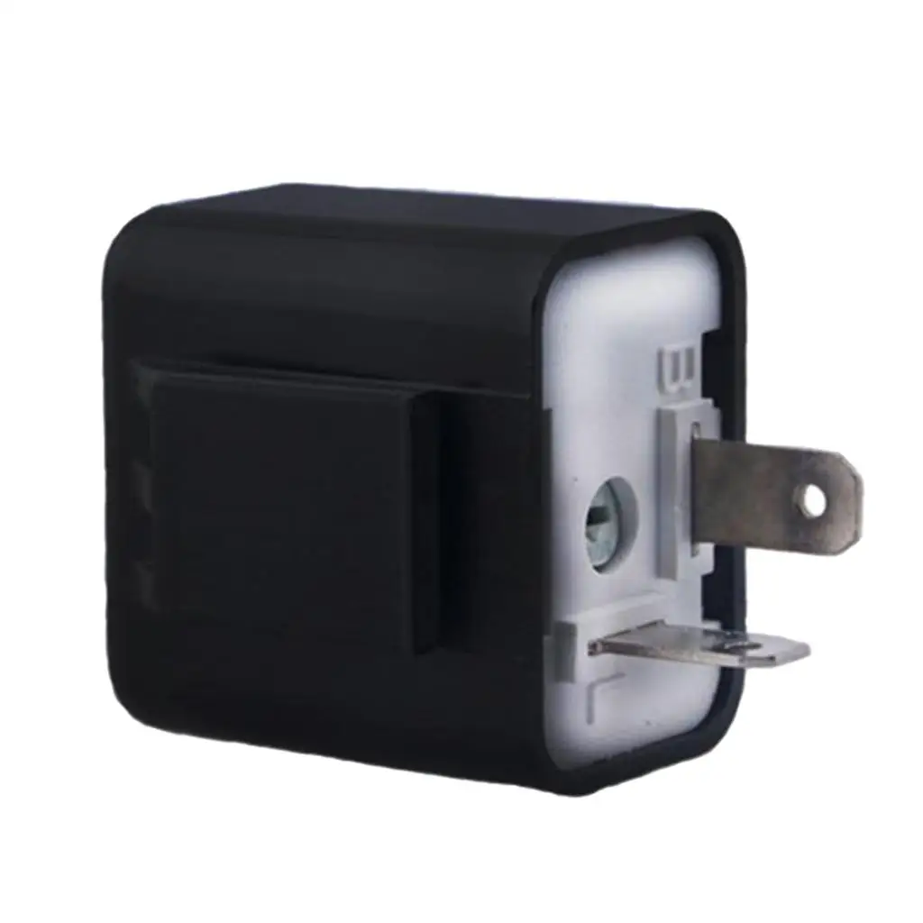 

12V 2Pin Adjustable LED Flasher Relay Turn Signal Motorcycle Motorbike
