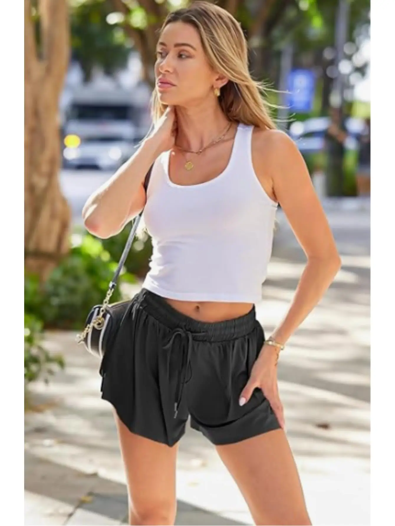 Flowy Athletic Shor… - image