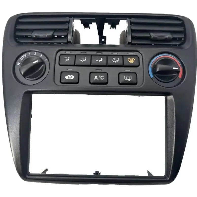 Pour Honda Accord 1998-2002 77250-S84-A010 – Pièce de rechange pour commande de climatisation, chauffage et radio numérique, avec cadre noir pour grille d'aération – L94A