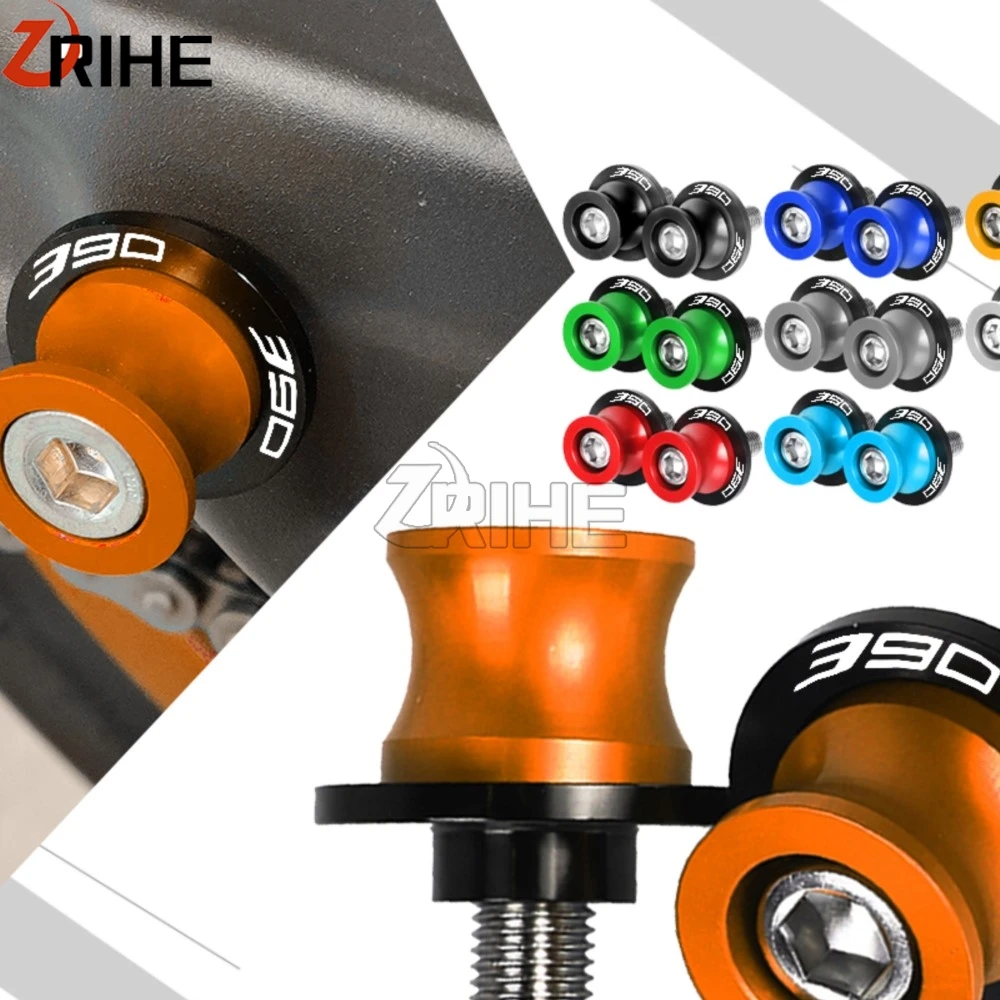 

M10*1.25 For Duke390 Duke 390 duke 390 DUKE 2013 2014- 2022 2023 2024 Motorcycle Swingarm Spools Stand Screw CNC Aluminum RC 390