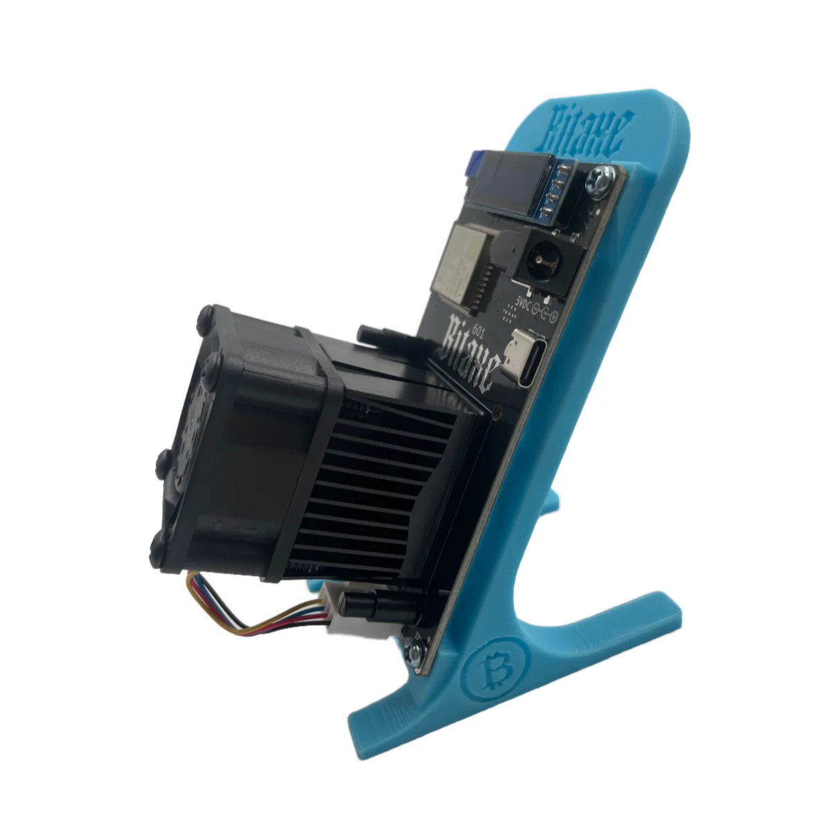 

Bitcoins Miner Bitaxe Gamma 601 BM1370 ASIC Miner - 1.2TH/S Solo Crypto Miner, 18W Ultra-Low Power, 2.4G WiFi, Open Source AxeOS