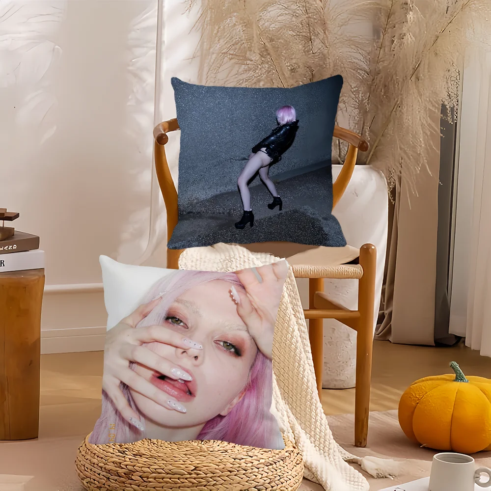 

Singer Adela Jergova The Provocateur Pillow Case Home Decoration Cushion Cover Suitable For Bedroom Car Office Sofa