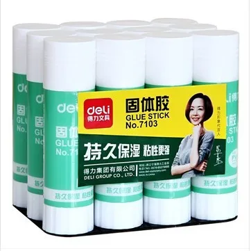 12PCS Solid glue 36g large solid glue stick with good adhesion solid glue