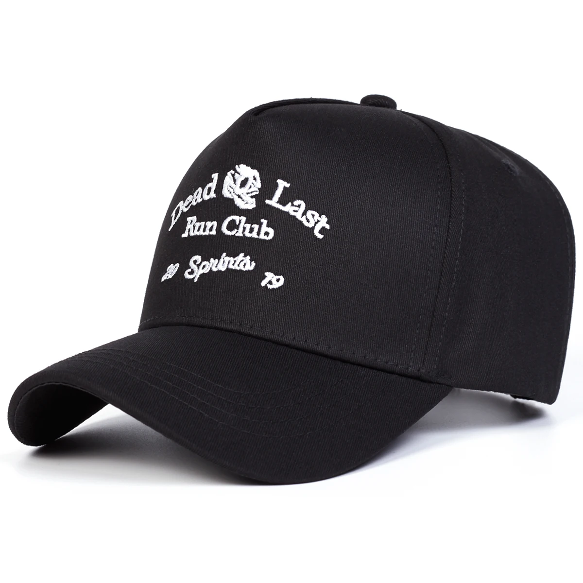 Unisex DEAD LAST RUN Letter Embroidery Baseball Caps Spring Autumn Outdoor Adjustable Casual Hats Sunscreen Hat Sports Cap