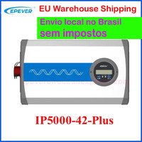 EPEVER IP5000 Plus 5000w 5KW Pure Sine Wave Inverter DC 48v to AC 220v, 230v, 240v IP series with LCD display IP5000-42-Plus