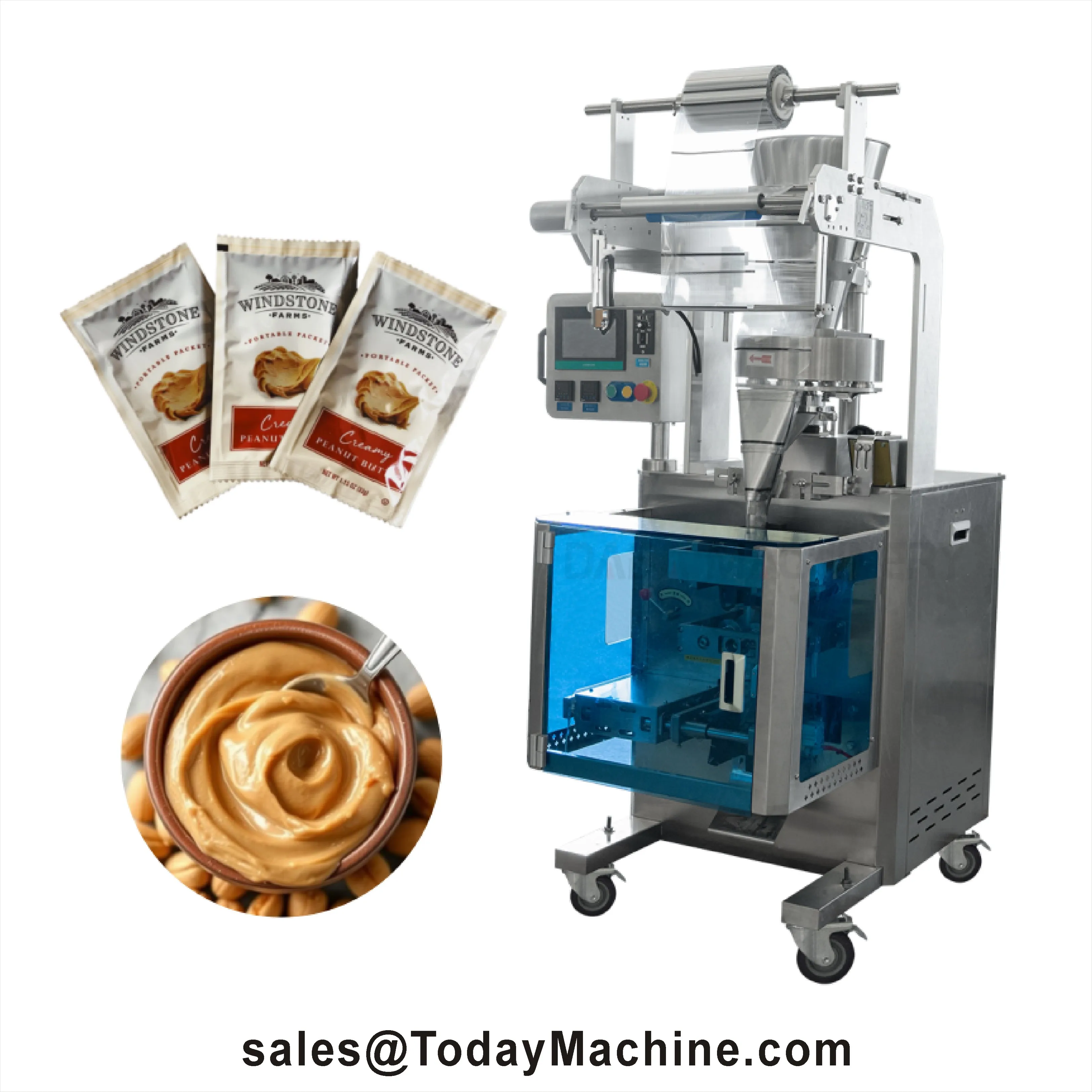 Zakjes-verticale-vorm-vul-seal-machine voor het verpakken van kruiden, specerijen, koffie, melk en theepoeder