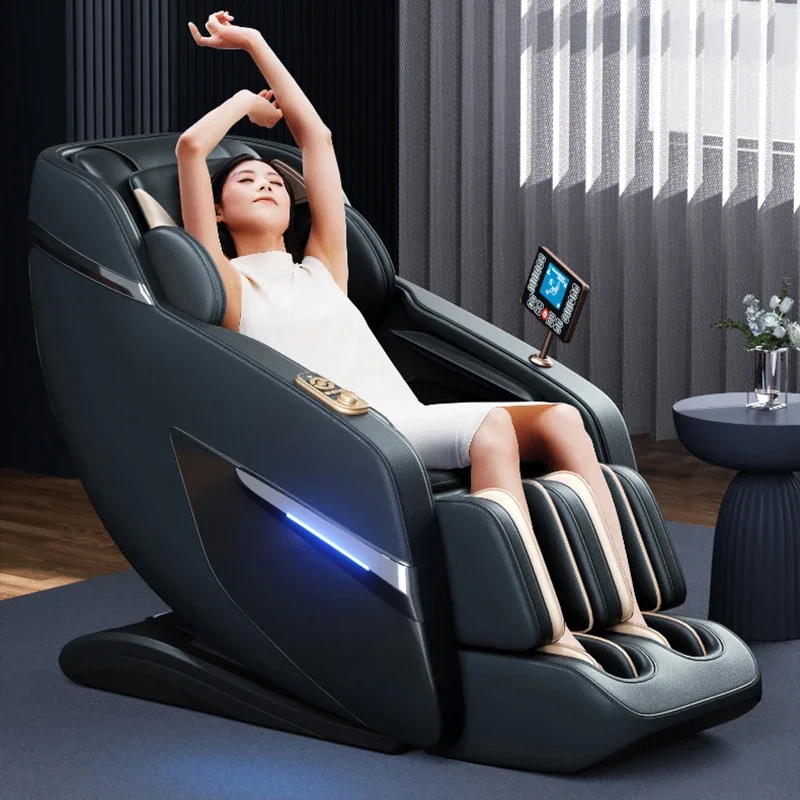 Luxe nieuwste therapie Zero Gravity Relax Full Body slimme muziekfunctie massagestoel