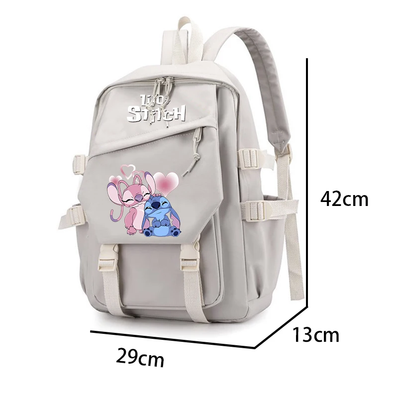 Lilo Stitch Backpack School Student Teenager Book Bags for Boy Girl Women Rucksack Kawaii Disney Backpack Travel Mochila Escolar